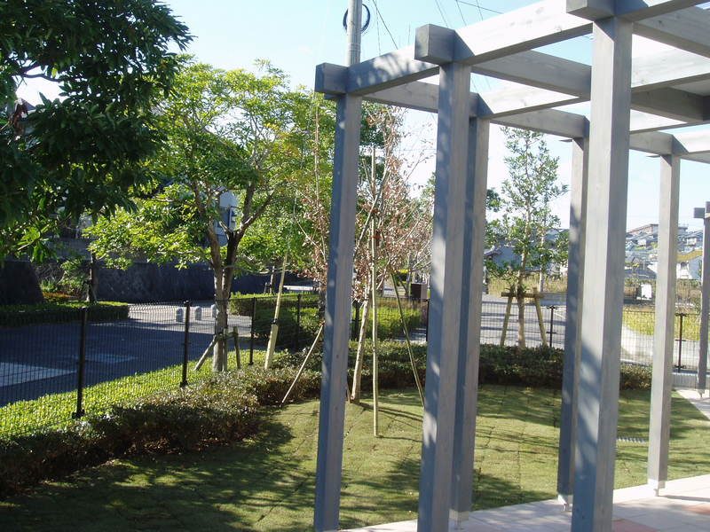 施設の植栽の写真1