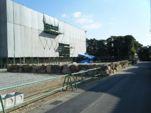 崩石積み　解体後復旧2　（日向石と都濃石）の写真3