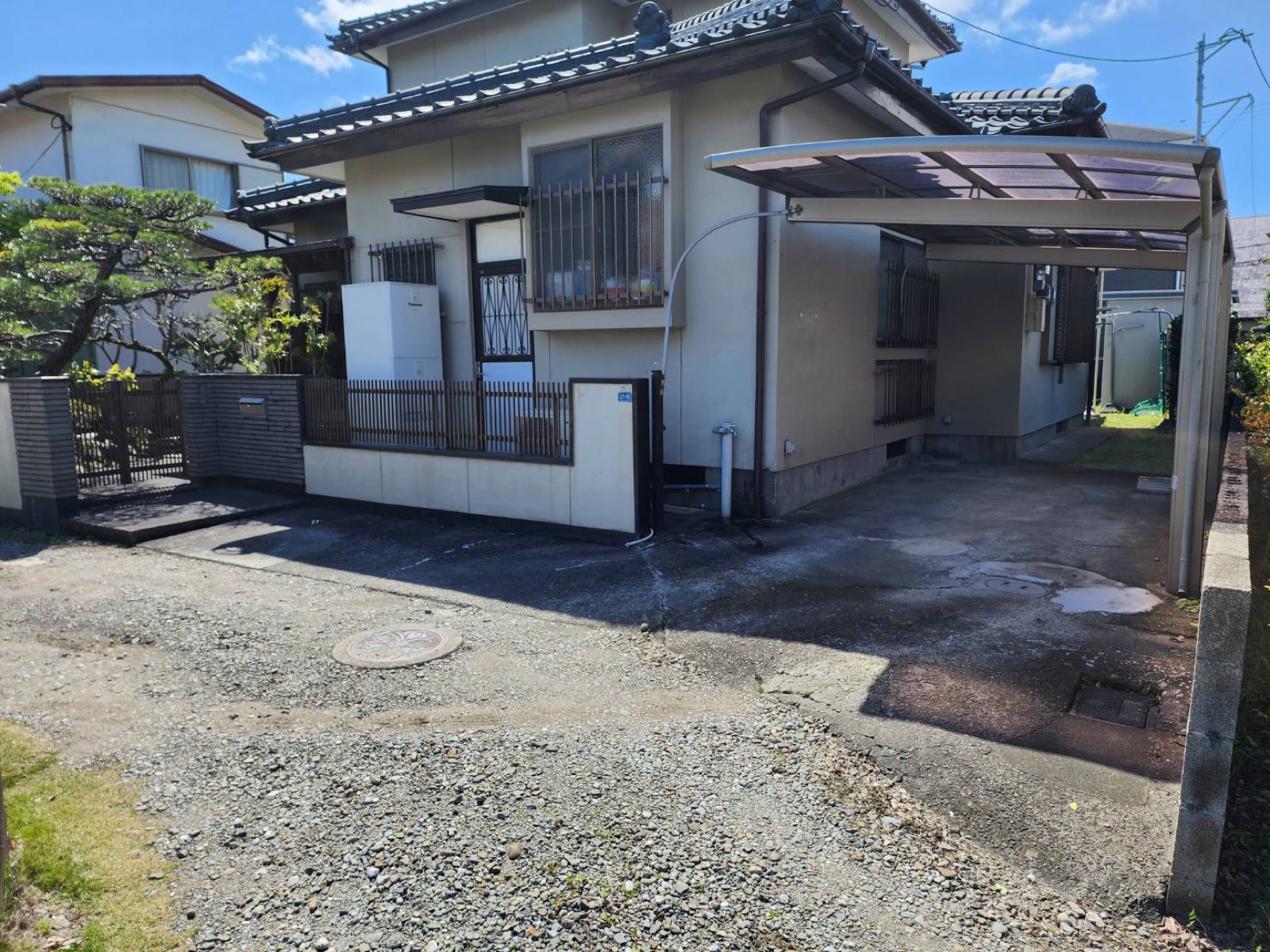駐車場（施工前）