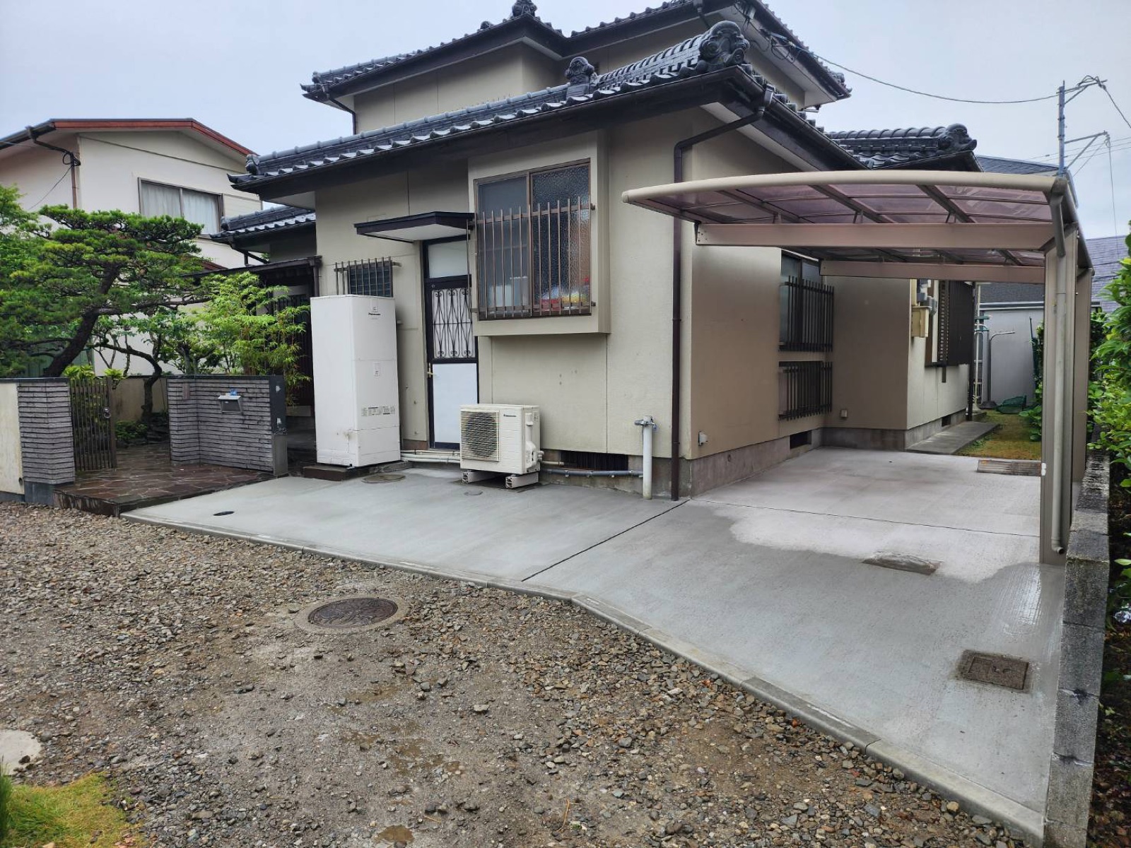 コンクリート舗装（施工後）