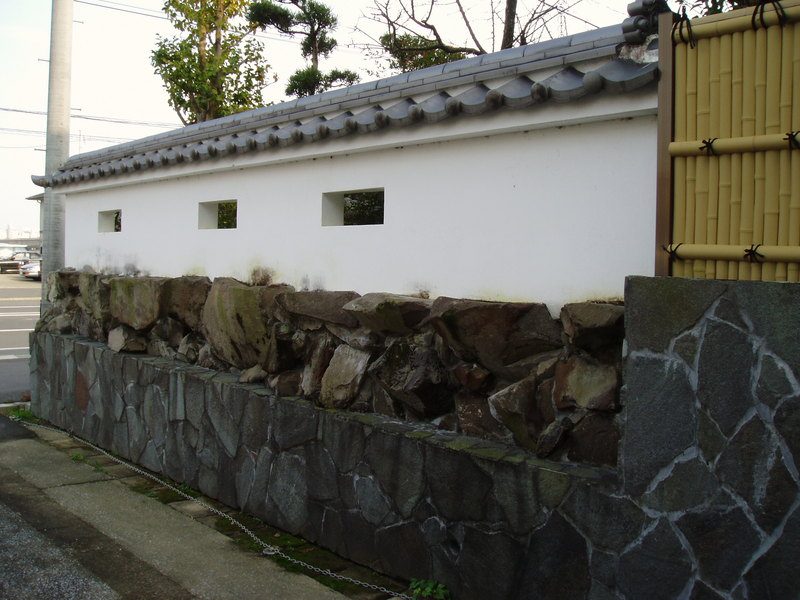 和風石積・洋風石積の施工例「和風石垣」